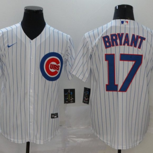 kris bryant white jersey